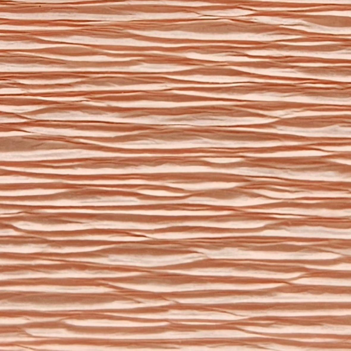 Papier crêpé italien ROSE ORANGE CLAIR 140g/m² Qualité Supérieure 180g