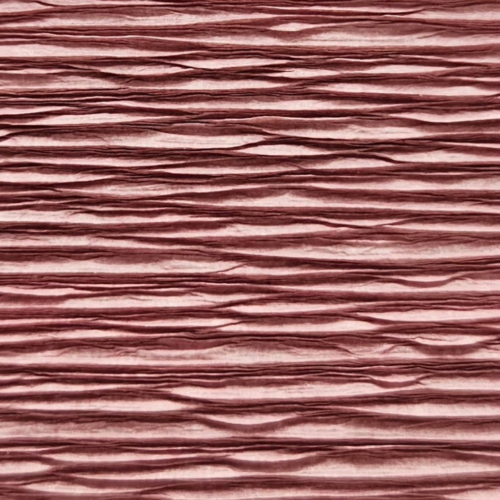 Papier crépon italien MARRON CHATAIGNE - 17E1 -140g/m² Qualité Supérieure - 250 X 50 CM