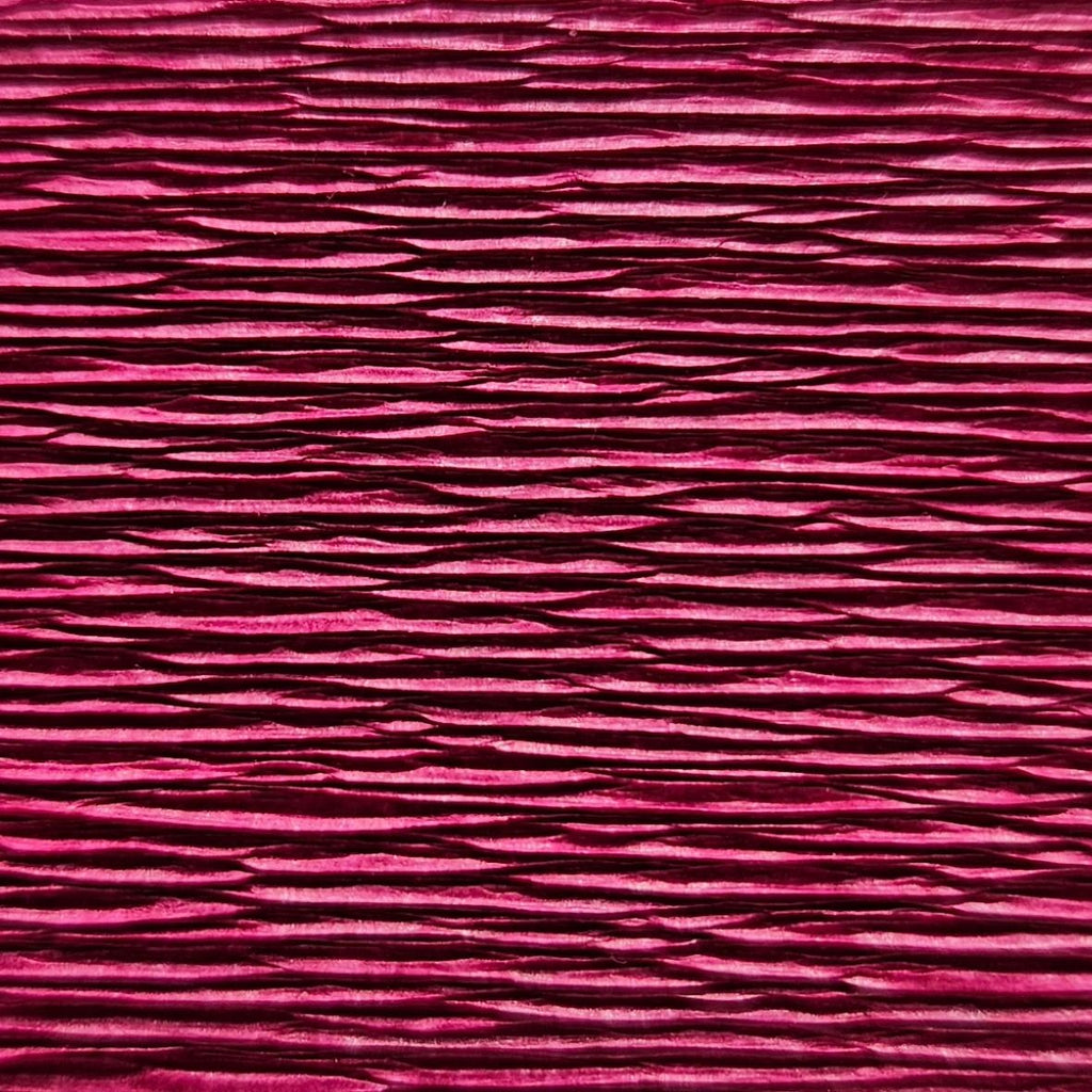 Papier crépon italien ROUGE CARDINAL - 584 - 140g/m² Qualité Supérieure - 250 X 50 CM
