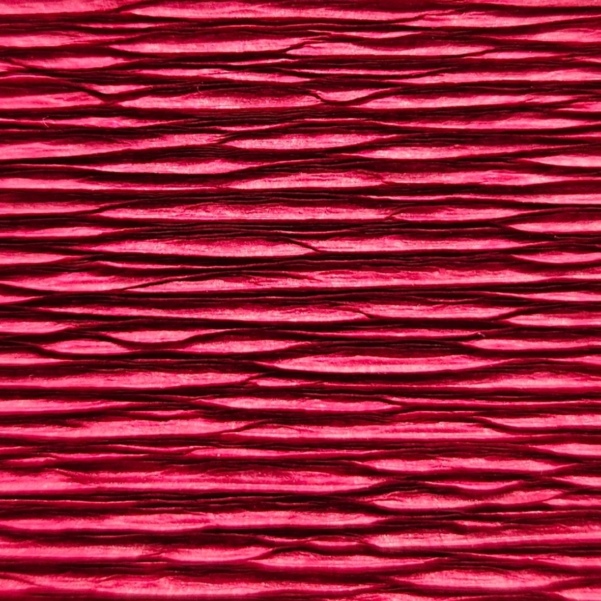 Papier crêpé italien ROUGE CARMIN 140g/m² Qualité Supérieure 180g