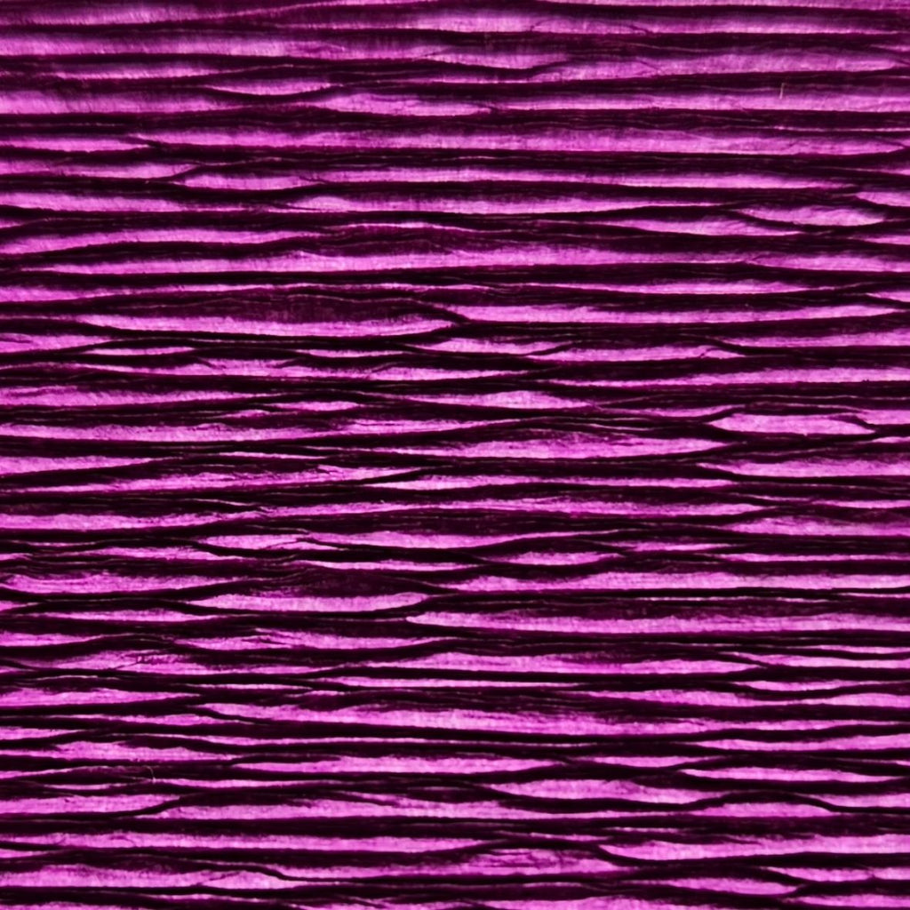 Papier crépon italien VIOLET - 593 - 140g/m² Qualité Supérieure - 250 X 50 CM