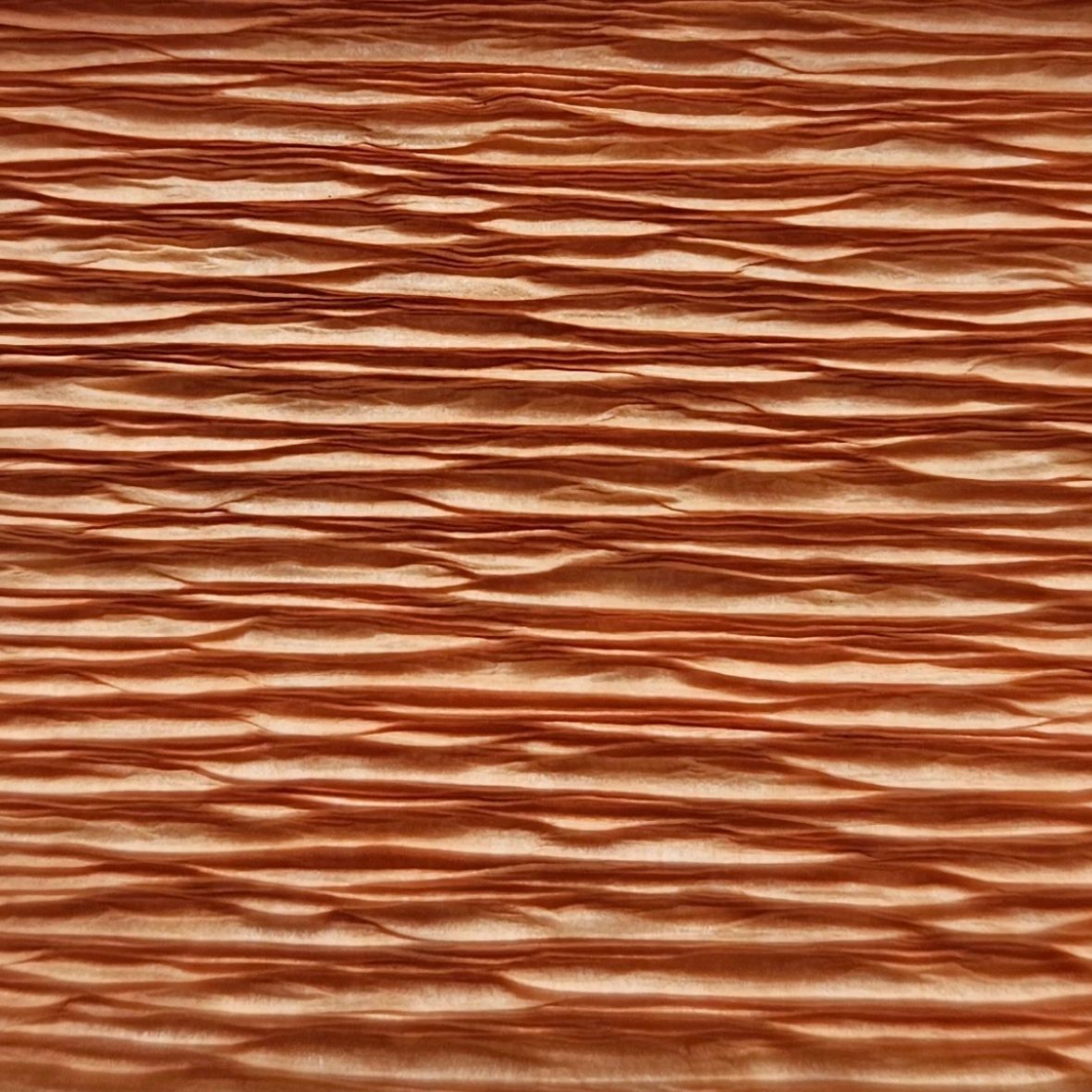 Papier crêpé italien ORANGE CITROUILLE 140g/m² Qualité Supérieure 180g