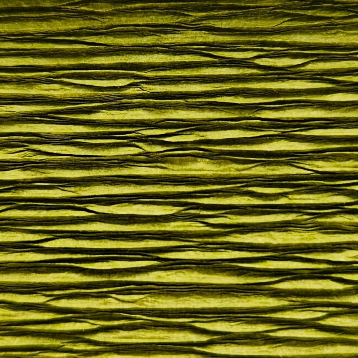 Papier crêpé italien VERT ANCIEN 140g/m² Qualité Supérieure 180g