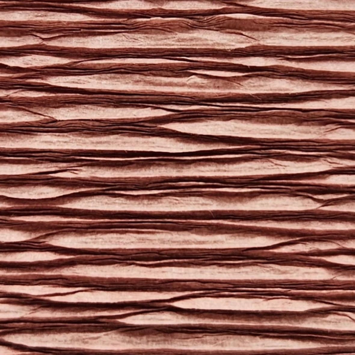 Papier crêpé italien ROSE MARRON ANTIQUE 140g/m² Qualité Supérieure 180g