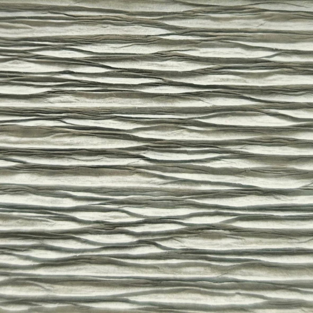 Papier crépon italien VERT DE GRIS - 621 - 140g/m² Qualité Supérieure - 250 X 50 CM