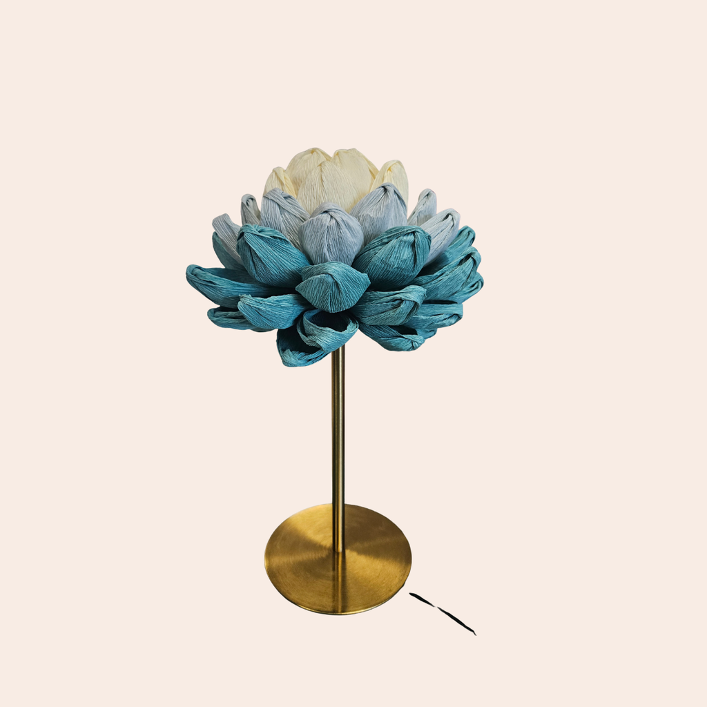 Lampe de table "Chouchou" filaire - réalisation artisanale