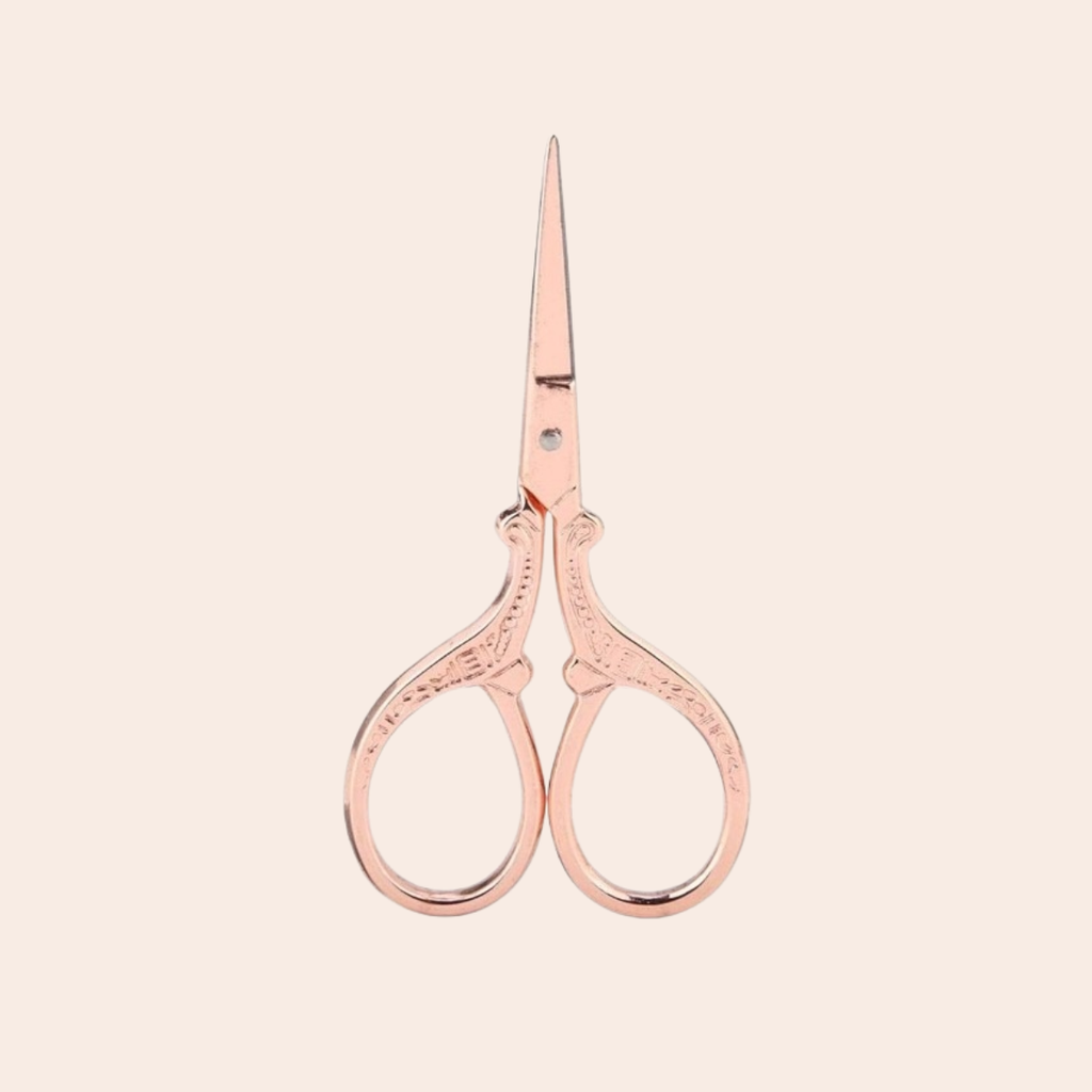 Ciseaux de précision vintage 9cm Rose