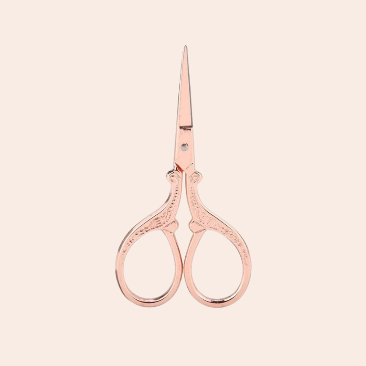 Ciseaux de précision vintage 9cm Rose