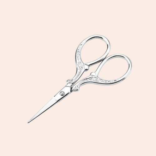 Ciseaux de précision vintage 9cm Argent