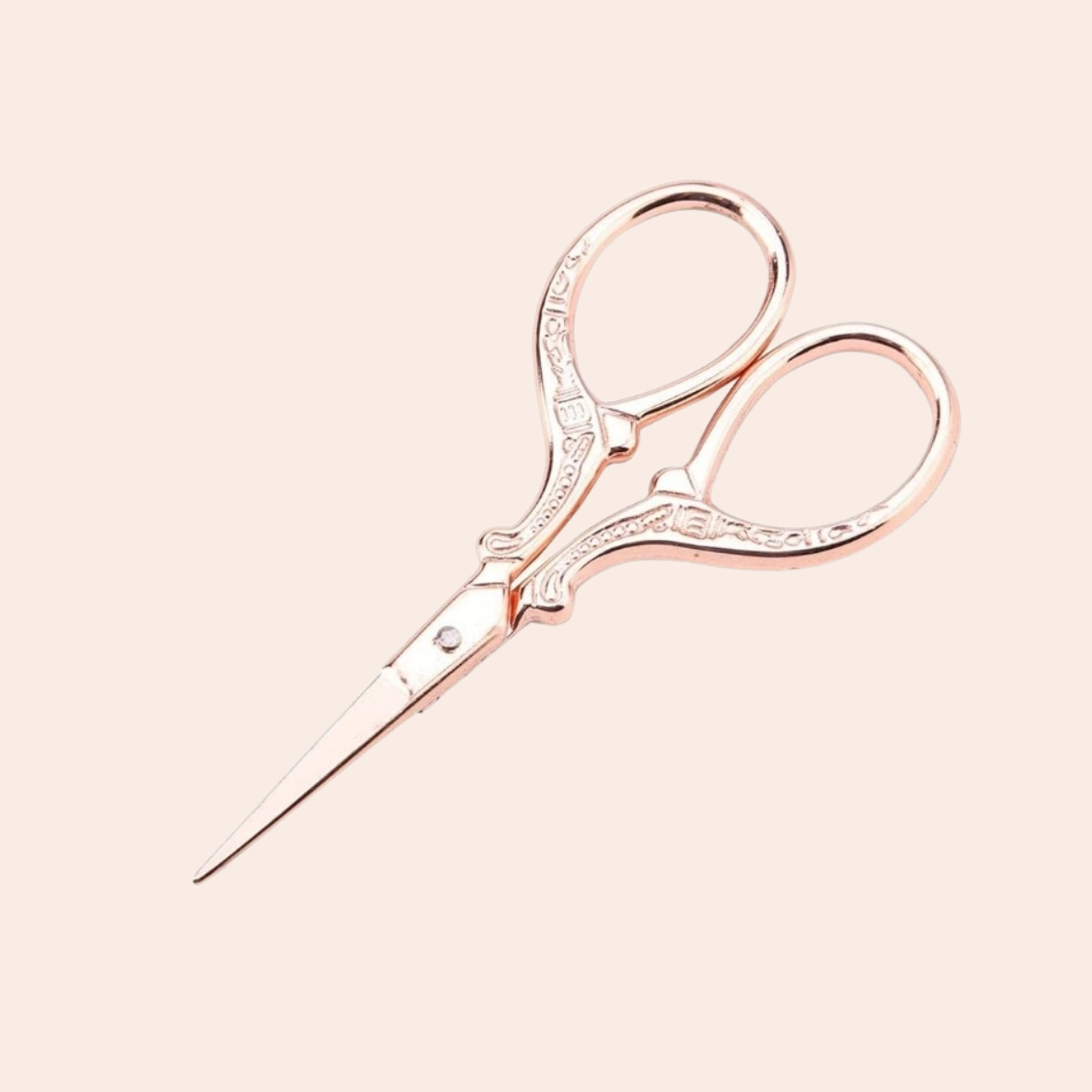 Ciseaux de précision vintage 9cm Rose