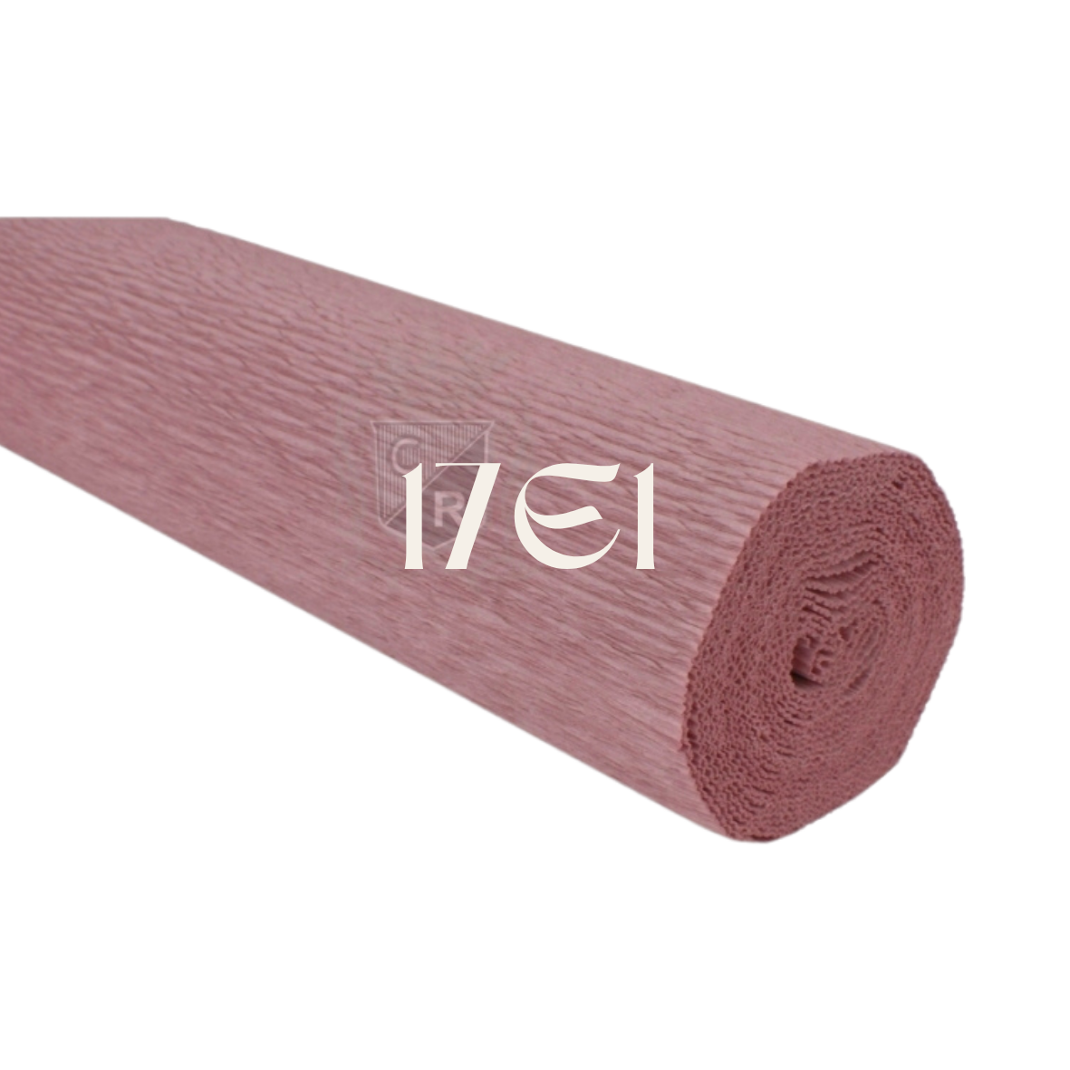 Papier crépon italien MARRON CHATAIGNE - 17E1 -140g/m² Qualité Supérieure - 250 X 50 CM