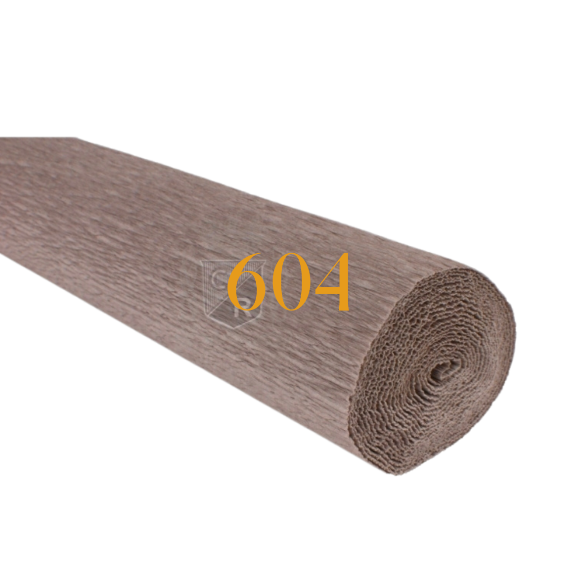 Papier crépon italien GRIS - 604 - 140g/m² Qualité Supérieure - 250 X 50 CM