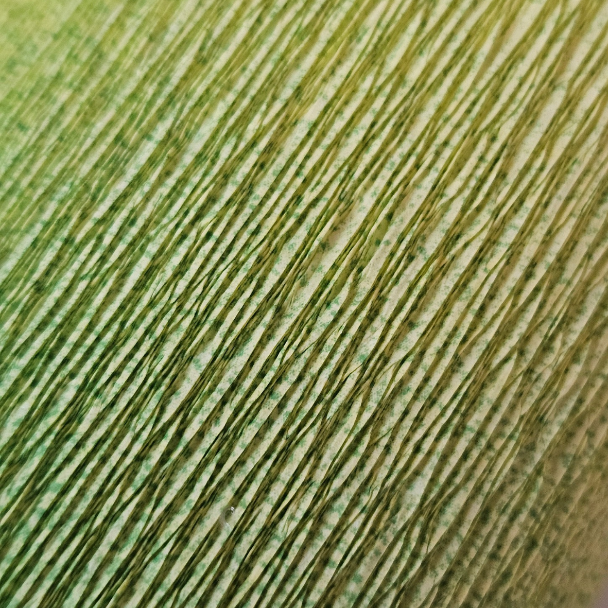 Papier crêpé italien NUANCÉ JAUNE/VERT - 600/5 - 140g/m2 Qualité supérieure 180g