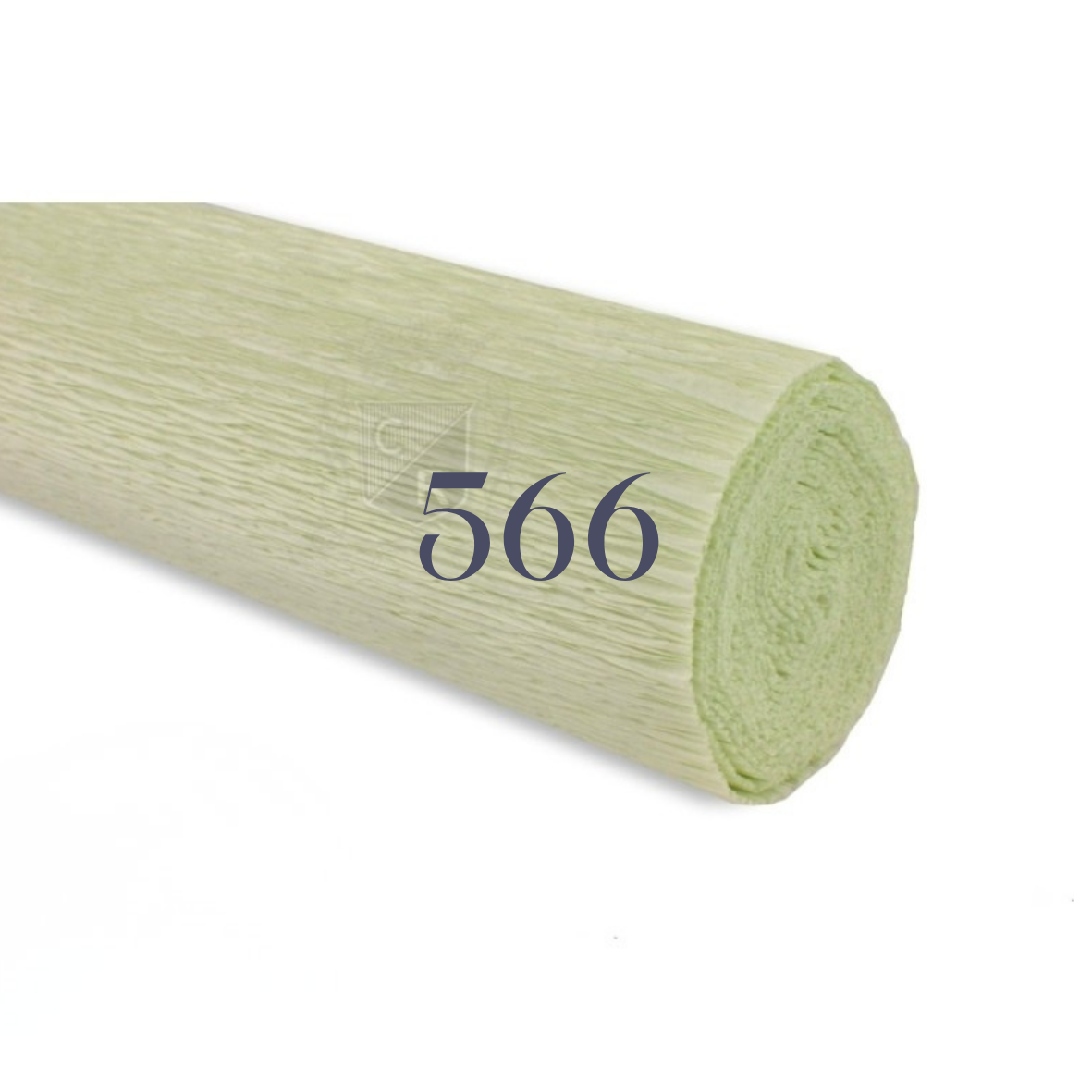 Papier crépon italien VERT D'EAU - 566 - 140g/m² Qualité Supérieure - 250 X 50 CM