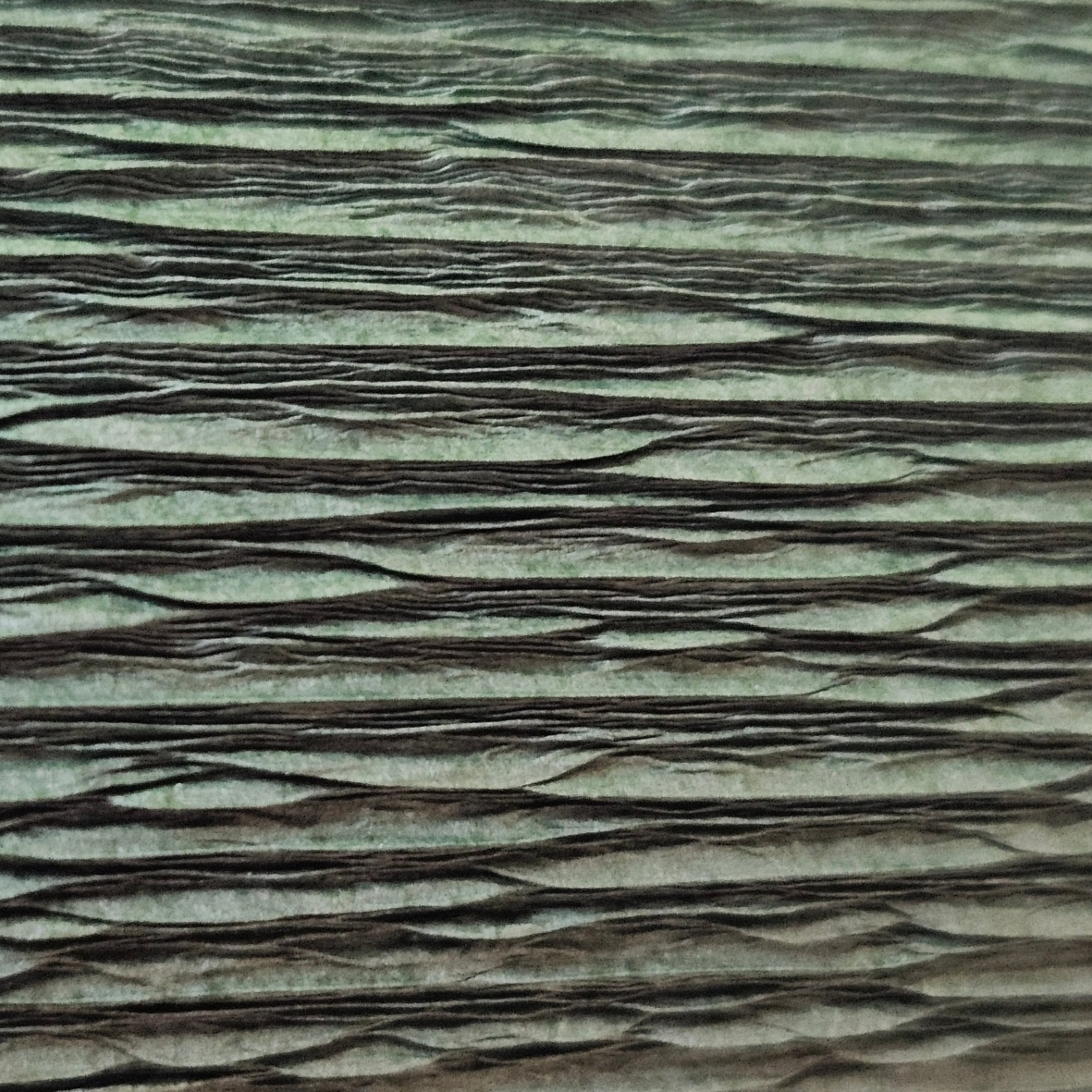 Papier crêpé italien VERT BICOLOR - 562/1 - 140g/m2 Qualité supérieure 180g