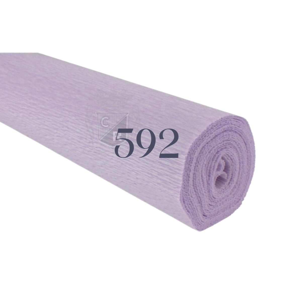 Papier crépon italien LILAS CLAIR - 592 - 140g/m² Qualité Supérieure - 250 X 50 CM