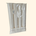 Kit créatif 4 mini rouleaux 25cm x 120cm - Spécial suspension lumineuse BLANC CRÈME