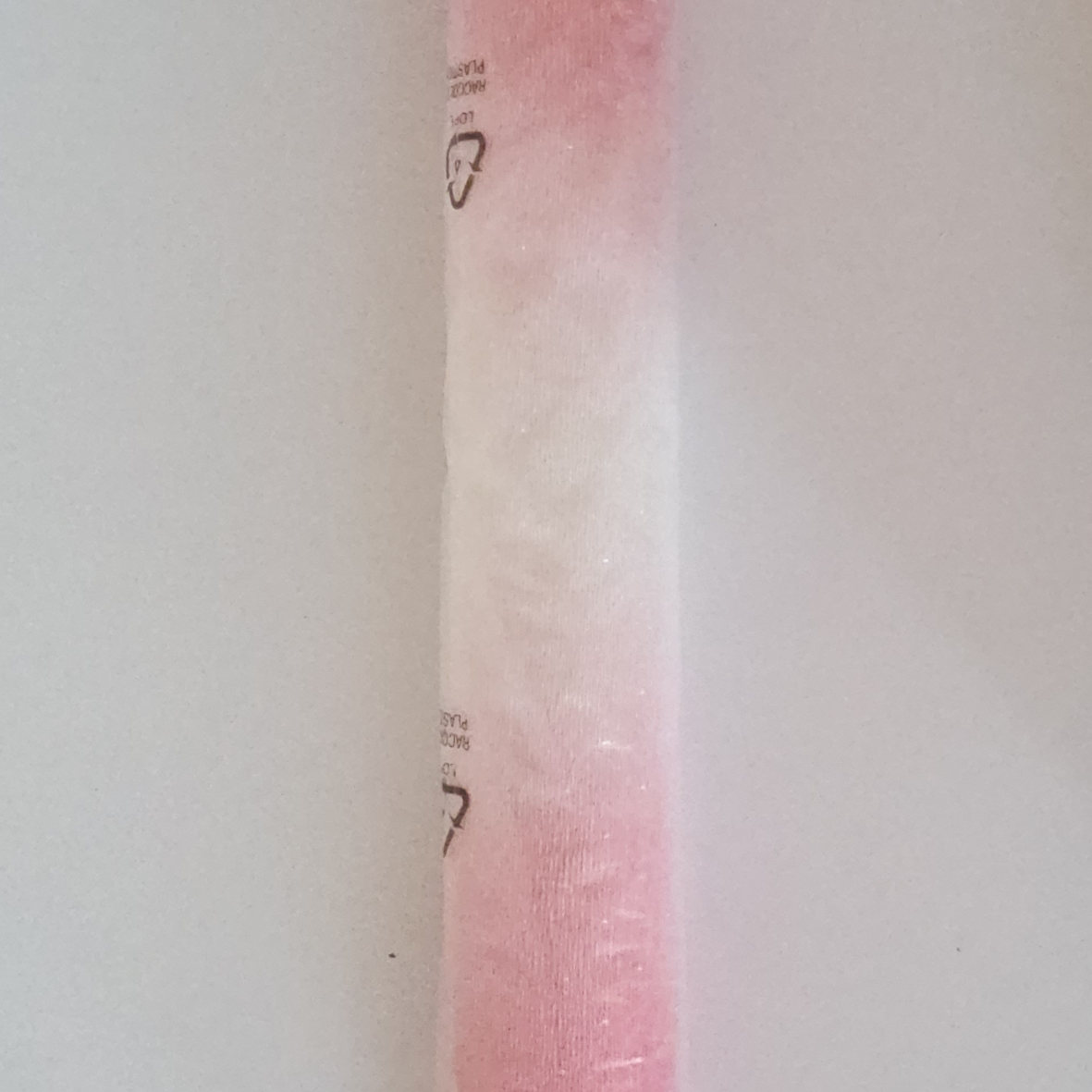 Papier crêpé italien NUANCÉ ROSE/BLANC - 600/4 - 140g/m2 Qualité supérieure 180g