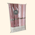 Kit créatif 4 mini rouleaux 25cm x 120cm - Spécial suspension lumineuse ROSE/ROSE CLAIR
